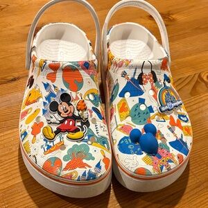 CROCS Colorful Disney world Slip-Ons mule